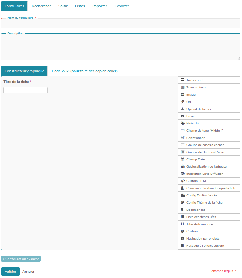 YWDocBazarFormulaireModification_formulaire_creation